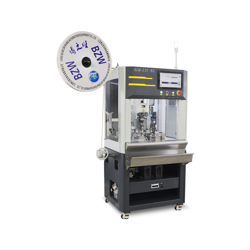 BZW-2.5T-BD 雙線剝皮壓接一體機